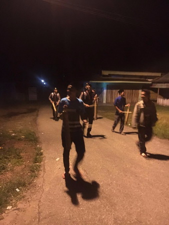 Tingkatkan Keamanan, Polres Kampar “Opor Sahur†Bersama Warga